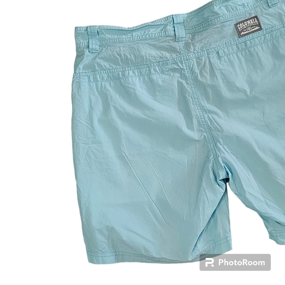 Mens Columbia Shorts Size 34 light blue - Picture 5 of 8